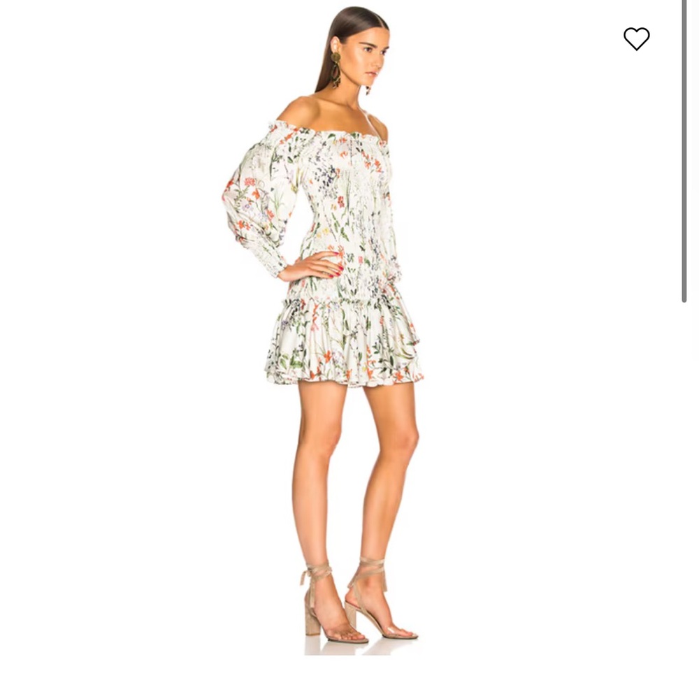 Alexis Gemina Floral Off-Shoulder Dress